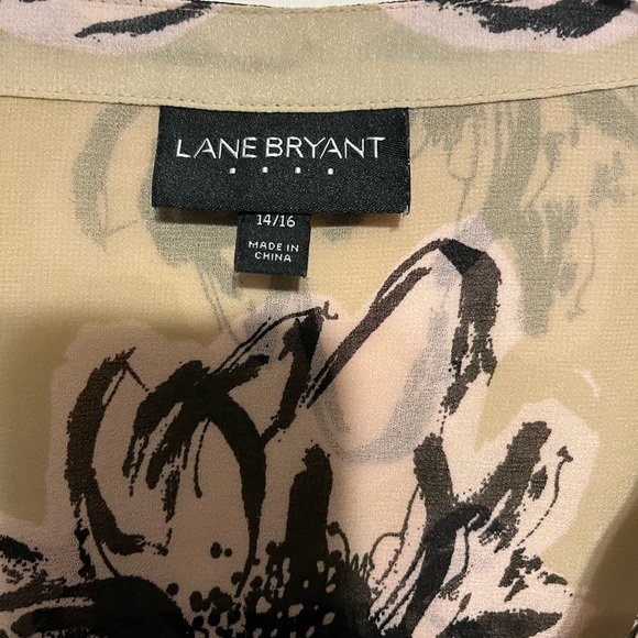 Lane Bryant sheer blouse - Picture 2 of 4